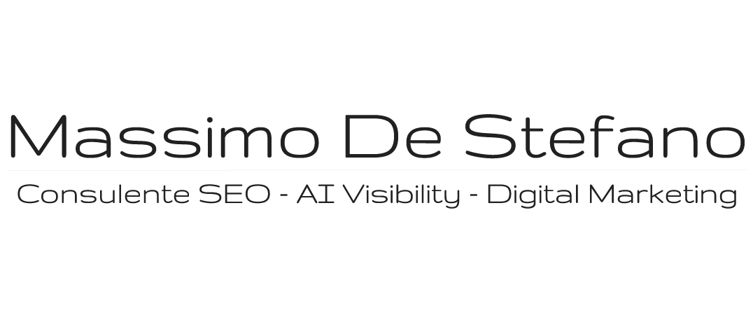 Massimo De Stefano consulente SEO e AI Visibility
